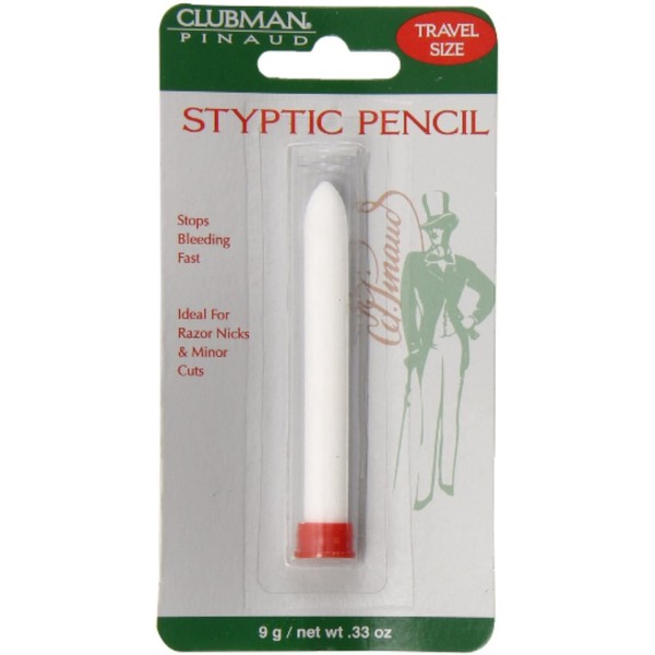 Clubman Pinaud Styptic Pencil Travel Size 0.33 oz (2-Pack)