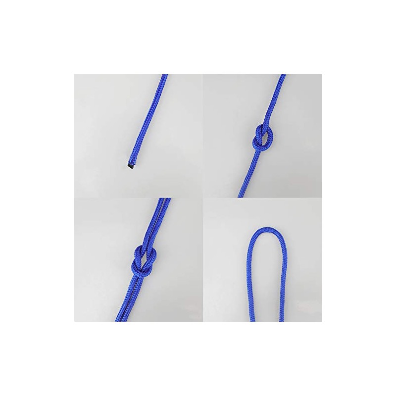 jijAcraft 6MM Royal Blue Nylon Rope: Thick Nylon Washing Line