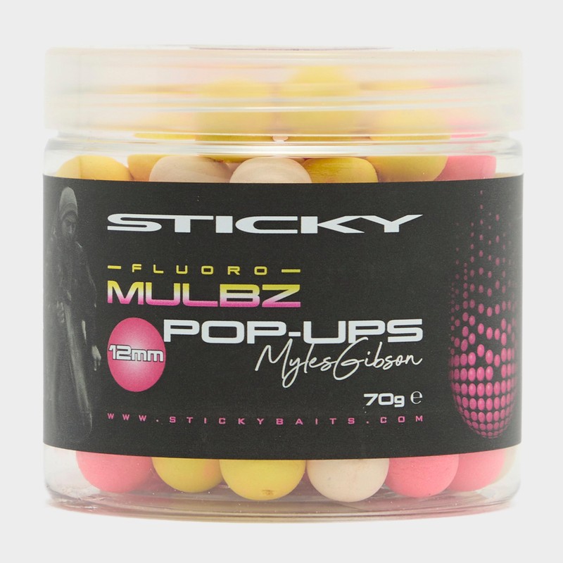 Sticky Baits Fluoro Mulbz Pop-Ups 70g (12mm)