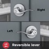 Kwikset Tustin Interior Privacy Door Handle with Lock, Door Lever