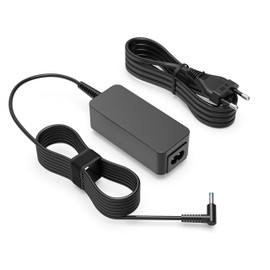 45 W power supply charging cable suitable for HP 15 15s 17 14 14s 15s-eq 15s-fq 17-ca 17-by 17-bs 17-cp 14s-dq 14s-fq 15-dw 15-da 15-bw 15-bs 14-cf 14-dk 13 14t 14t 15t 17t 17z Laptop Charger Power