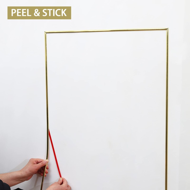Gaahing 16.4FT Peel and Stick Molding & Wall Trim, Flexible