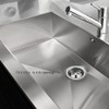 VARNAHOME Standard 3-1/2 Kitchen Sink Stainless Steel Drain Assembly With