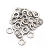 binifiMux 100pcs #8 Spring Lock Washers 304 Stainless Steel