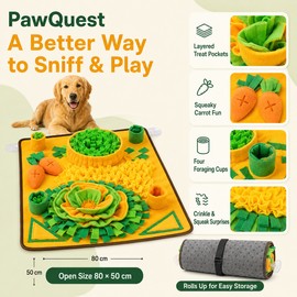 Large Interactive Snuffle Mat for Dogs – Slow Feeder, Training and Stress-Relief Toy