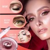 Bluemega 2 Pairs Fake Eyelashes Pestañas Autoadhesivas, Pestañas Adhesivas Reutilizables,