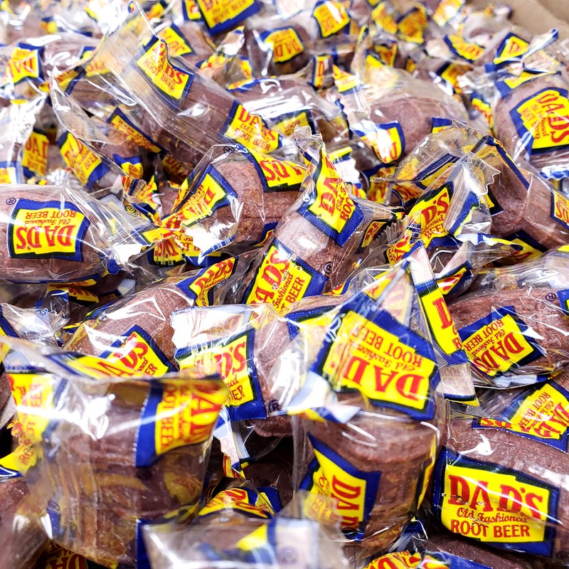 Candy Retailer Dad's Root Beer Barrels Hard Candy 1 Lb
