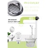 4 INCH Wall Air Vent Cover, Moonjor Thicken 304 Stainless