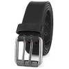 F&L CLASSIC Leather Work Belt, Heavy Duty Double Prong Genuine