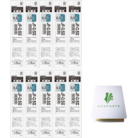 Zebra SARASA 0.5mm Blue Gray Ink 10 Refills (P-RJF5-VBGR), High Speed Dry Ink Technology with Original Sticky Notes