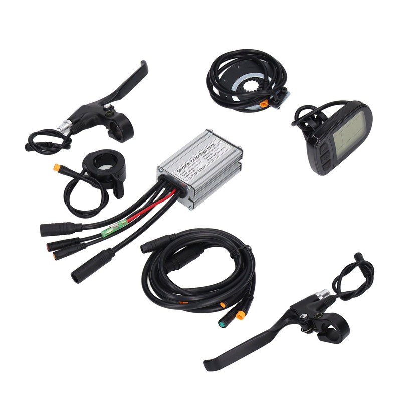 15A Electric Bike Motor Controller Kit Waterproof Controller with LCD5