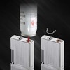 SNYYIAI Classic Lighter, Butane Brushed Metal Lighter, Side Slide Lgnition