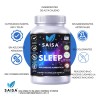 Suplemento Dormir 100 Cápsulas Sleep Saisa Herbal Melatonina Triptófano Valeriana