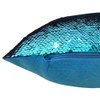 San Tungus 16"x16" Teal and Lotus Pink Reversible Sequins Mermaid