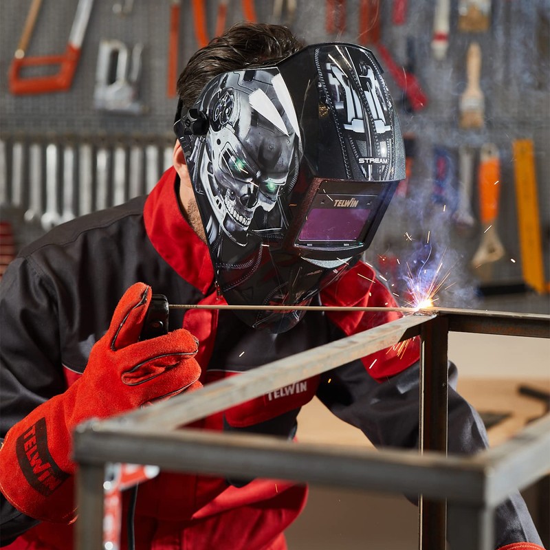 Telwin 804234 Stream Robot Welding Helmet, Standard