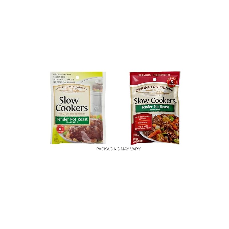 Orrington Farms Slow Cookers Seasoning Mix, 2.5 Oz, Tender Pot