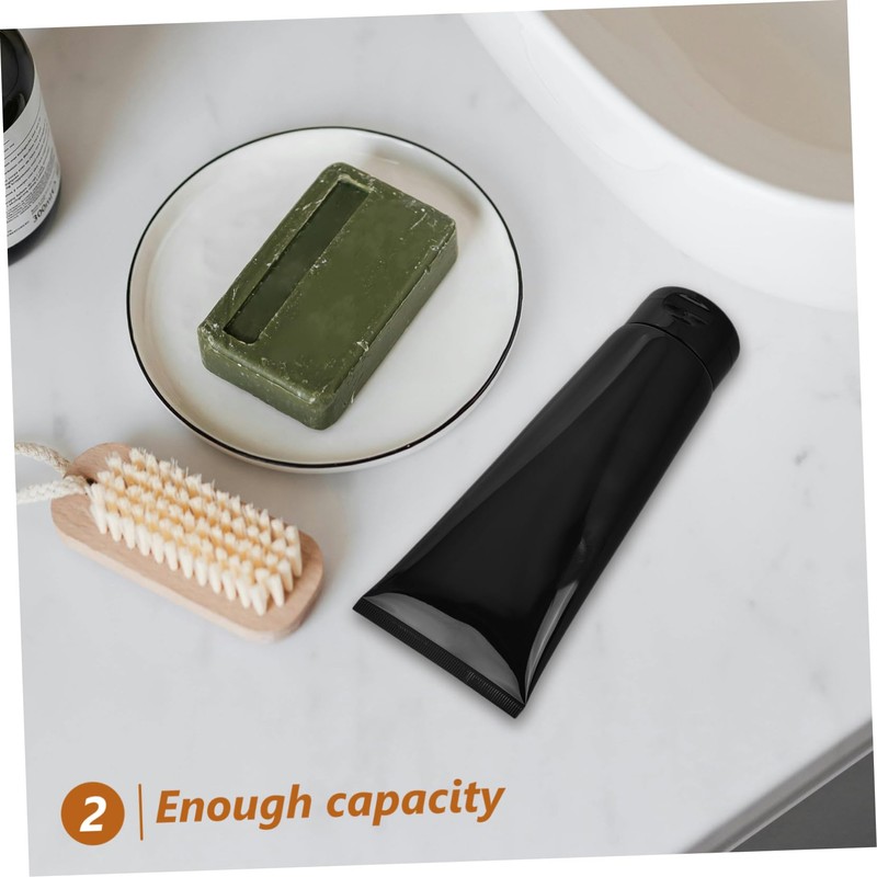 Outanaya Plastic Squeeze Bottles for Hair Conditioner Body Lotion Travel