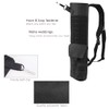 KRATARC Archery Lightweight Back Arrow Quiver Dual Use Foldable Compact