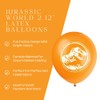 Jurassic World 2 Vibrant Latex Balloons - 12" (Pack of