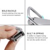 2PCS Spring Loaded Toggle Latch, 90mm Stainless Steel Hasps Clamps,