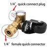 Tool Daily Undercarriage Cleaner Swivel Wheel for Pressure Washer, Underbody