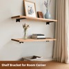 Floating Shelf Brackets Heavy Duty Industrial Garage Shelf Bracket for