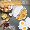 Easy Egg Breakfast Set Akamino Microwave Omelet Pan and Egg
