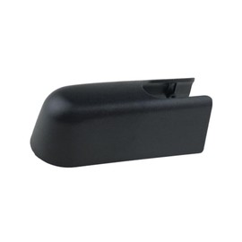 Riloer Replacement Car Rear Wiper Arm Cover Cap, PBT Material Wiper Rear Windshield Wiper Arm Nut Cover Cap Compatible with Nissan Micra / K12 2003-2010, 1 Pc Black 28782-1F500