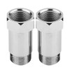 Haosie 2PCS 45mm M18x1.5 Sensor Spacer, Universal O2 Sensor Fouler