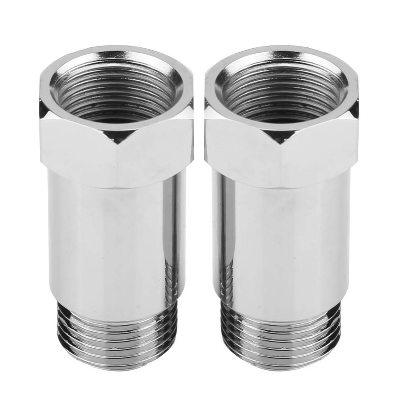 Haosie 2PCS 45mm M18x1.5 Sensor Spacer, Universal O2 Sensor Fouler