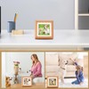 Wooden Photo Frame,4 Inch Wood Picture Frames with Mortise and