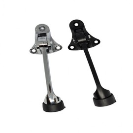 Horseshoe Door Stopper: Anti-Slam & Non-Slip Front Door Black