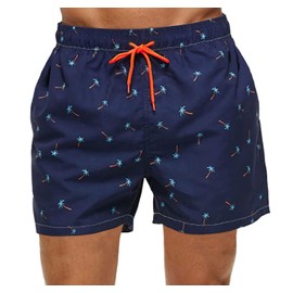 Dissolving Swim Trunks Prank Stuff Funny Shorts Gag Gifts for Brother Boyfriend Bachelor Beach Party in The Swimming Pool(Coco,2X-Large)