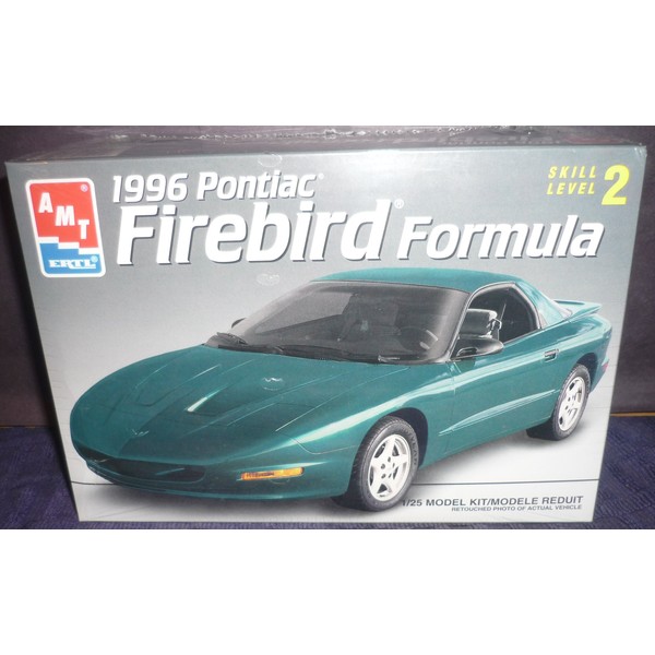 AMT #8035 ERTL 1996 Pontiac Firebird Formula 1/25 Scale Plastic Model Kit,Needs Assembly