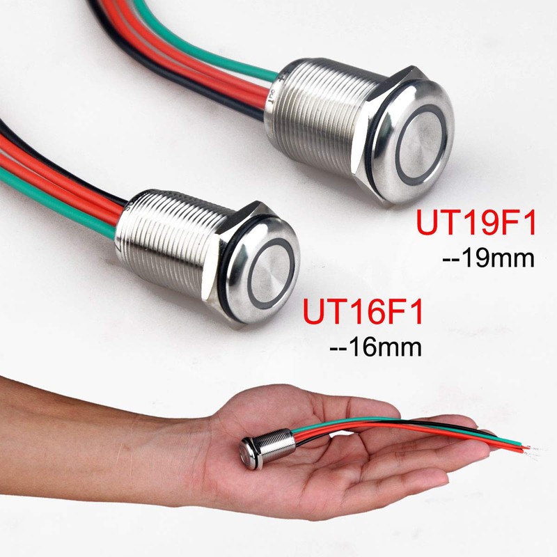 Ulincos Touch Switch UT16F1 Segmented Dimming Switch DC 6V to
