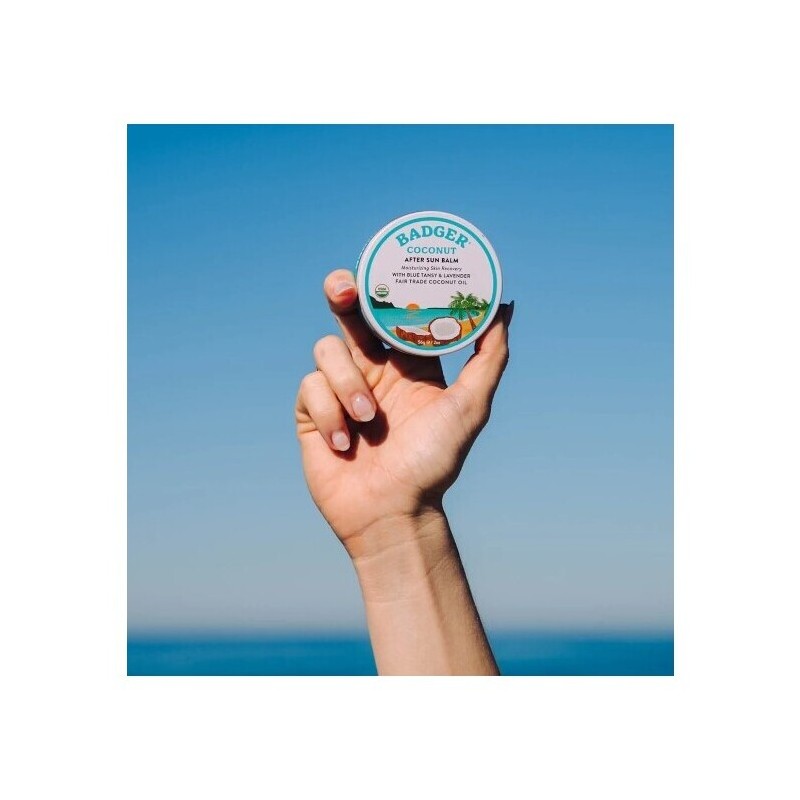 Badger Balm Coconut After Sun Balm, 56g