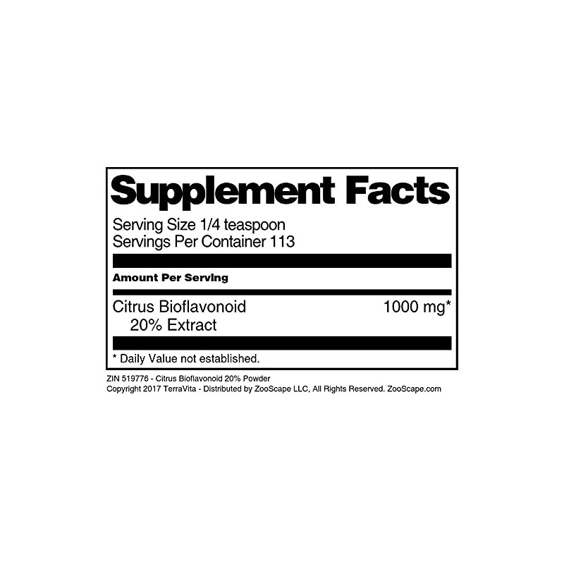 Citrus Bioflavonoid 20% Powder (4 oz, ZIN: 519776) - 3