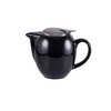 Avanti Camelia Ceramic Teapot, 350ml, Pitch Black
