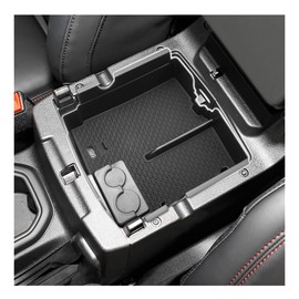 SXCY for 2025 2026 Jeep Wrangler JL/Gladiator JT Center Console Organizer for 2025 2026 Jeep Wrangler Accessories 2018-2026 Wrangler JL/2020-2026 Gladiator JT Armrest Organizer Tray[w/Coin Holder]