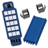 GKmow Pack-2 578 LED Extremely Bright Bulbs, 1.59" 6500K 2835