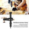Woodworking Bench Clamp Hold Down Adjustable Aluminum Alloy Workbench Surface