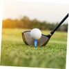 Sosoport 2pcs Plastic Golf Tees Set Sturdy Training Tool for