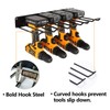 UU-Major Drill Holder Wall Mount,Power Tool Organizer,Heavy Duty Garage Tool
