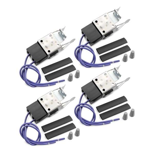 Urnqowuy 4PCS WB17X5113 Range Burner Receptacle Terminal Block Fit for