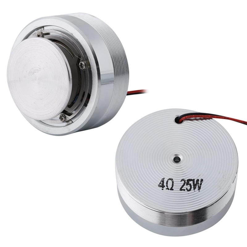 Resonance Speaker 2Pcs 2Inch All Frequency Resonance Speaker, 4Ω 25W