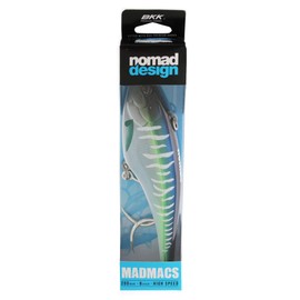 Nomad Design Madmacs - 200mm/8 Sinking High Speed - BKK Hooks - Trolling, Minnow, Spanish Mackerel