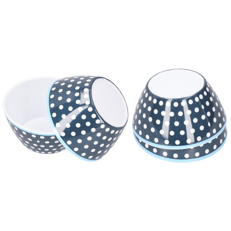 4PCS 6in Salad Bowl Dinner Serving Bowl Sets Kitchen Imitation