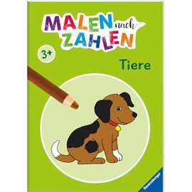 Malen nach Zahlen ab 3: Tiere