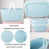 Shower Caddy Basket, Portable Large Capacity Thickened Plastic Organizer Storage