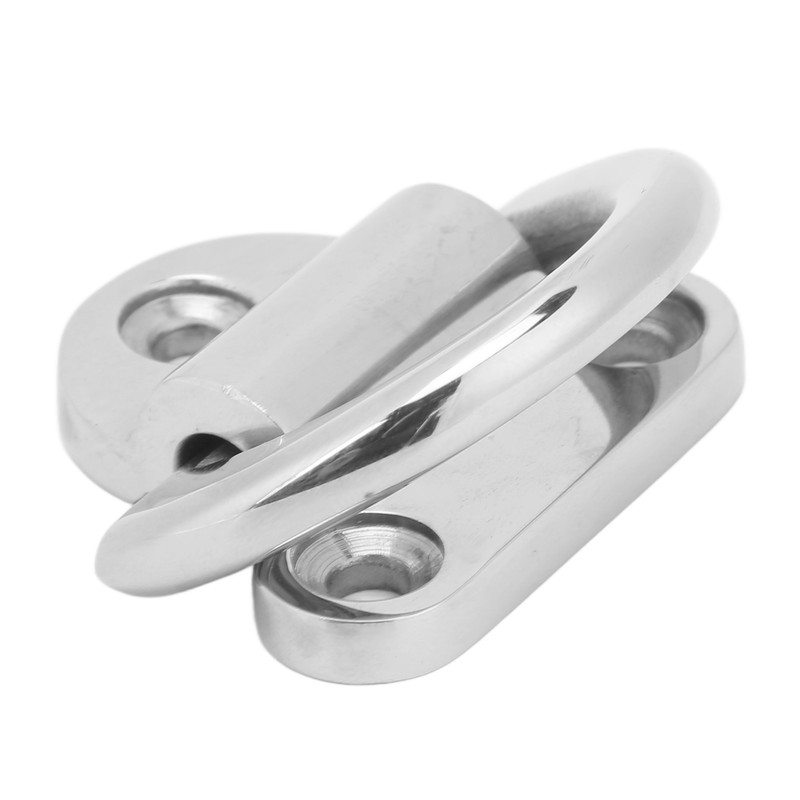 Marine Folding Pad Eye 316 Stainless Steel Marine Grade Accessory